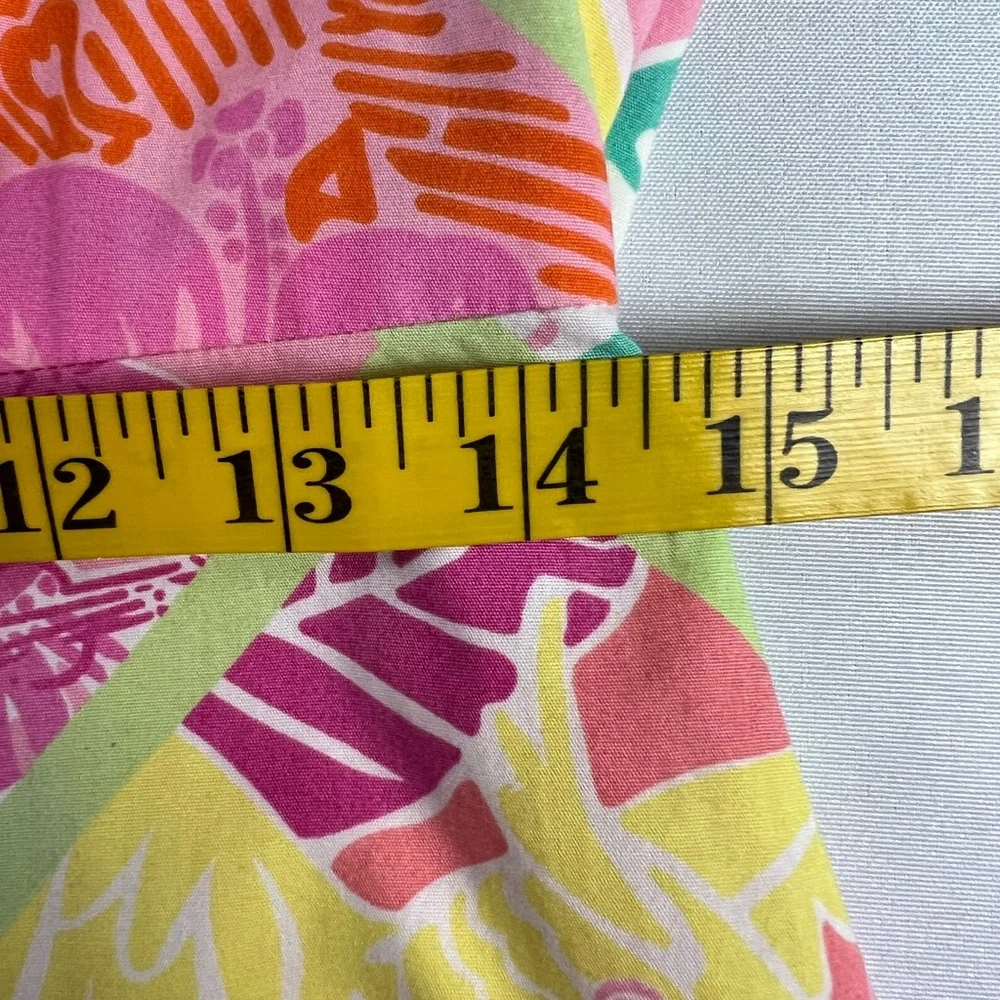 Lilly Pulitzer Patchwork Rock Hula Monkey Strapless Vacation Resort Beach Dress - Picture 6 of 10